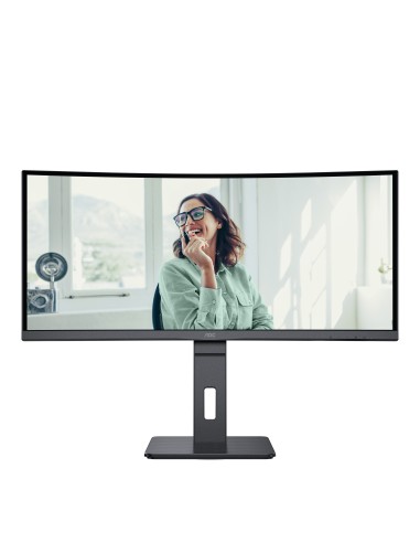 AOC CU34P3CV Monitor PC 86,4 cm (34") 3440 x 1440 Pixel UltraWide Quad HD LED Nero