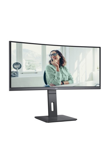 AOC CU34P3CV Monitor PC 86,4 cm (34") 3440 x 1440 Pixel UltraWide Quad HD LED Nero