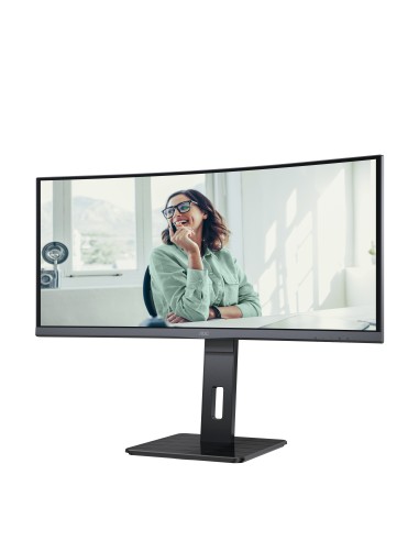 AOC CU34P3CV Monitor PC 86,4 cm (34") 3440 x 1440 Pixel UltraWide Quad HD LED Nero