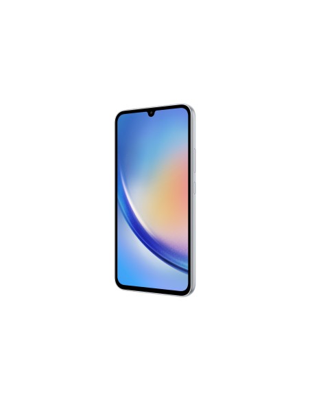 Samsung Galaxy A34 5G Display FHD+ Super AMOLED 6.6”, Android 13, 8GB RAM, 256GB, Doppia SIM, Batteria 5.000 mAh, Awesome Silver