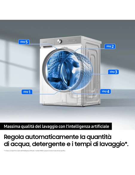 Samsung Lavatrice BESPOKE AI™ QuickDrive™ 11Kg WW11BB944DGB