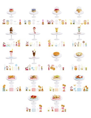 Miniverse MGA's - Serie gerechten – Diner