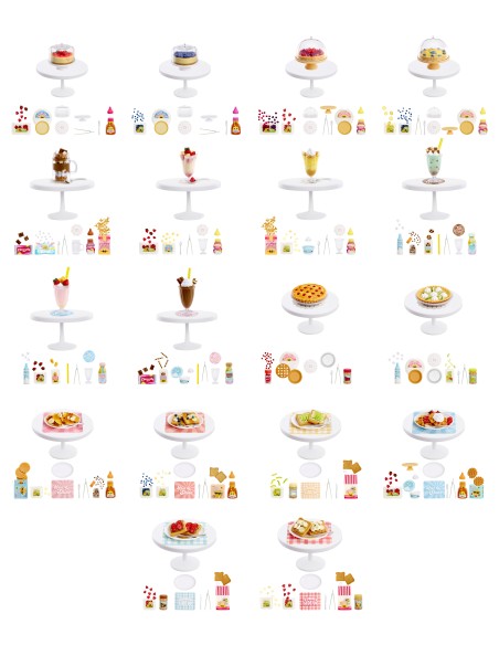 Miniverse MGA's - Serie gerechten – Diner Miniverse MGA's - Serie gerechten – Diner