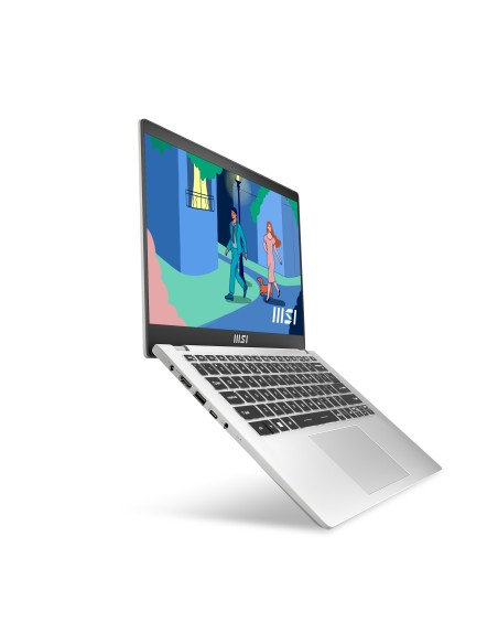 MSI Modern 14 C12M-209IT i5-1235U Computer portatile 35,6 cm (14") Full HD Intel® Core™ i5 8 GB DDR4-SDRAM 512 GB SSD Wi-Fi 6