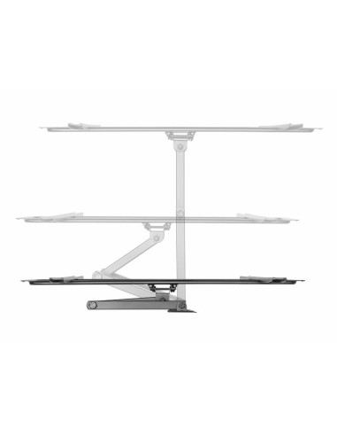 Equip 650342 Supporto TV a parete 177,8 cm (70") Nero