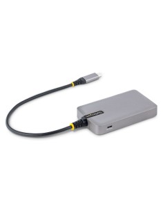 StarTech.com Hub USB-C con Etherenet a 3 porte - 3x porte USB-A, Gigabit Ethernet RJ45, USB 3.0 5Gbps, alimentazione tramite 2