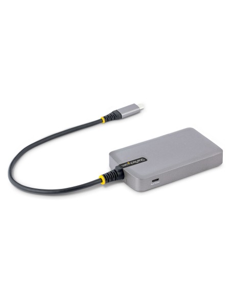 StarTech.com Hub USB-C con Etherenet a 3 porte - 3x porte USB-A, Gigabit Ethernet RJ45, USB 3.0 5Gbps, alimentazione tramite