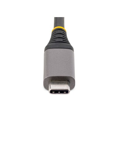 StarTech.com Hub USB-C con Etherenet a 3 porte - 3x porte USB-A, Gigabit Ethernet RJ45, USB 3.0 5Gbps, alimentazione tramite