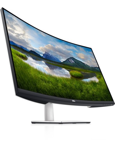 DELL S Series S3221QSA 80 cm (31.5") 3840 x 2160 Pixel 4K Ultra HD LCD Nero, Argento