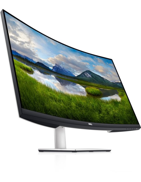DELL S Series S3221QSA 80 cm (31.5") 3840 x 2160 Pixel 4K Ultra HD LCD Nero, Argento