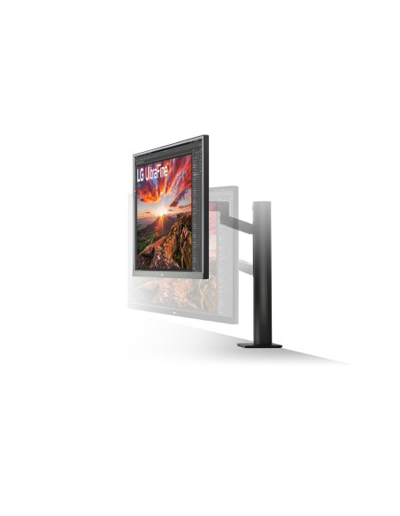LG UltraFine Ergo 68,6 cm (27") 3840 x 2160 Pixel 4K Ultra HD LED Nero