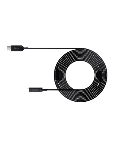 Trust Iris cavo USB 10 m USB 3.2 Gen 2 (3.1 Gen 2) USB C USB A Nero