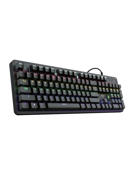 Trust GXT 863 Mazz tastiera USB QWERTY Francese Nero