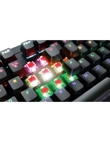 Trust GXT 863 Mazz tastiera USB QWERTY Francese Nero