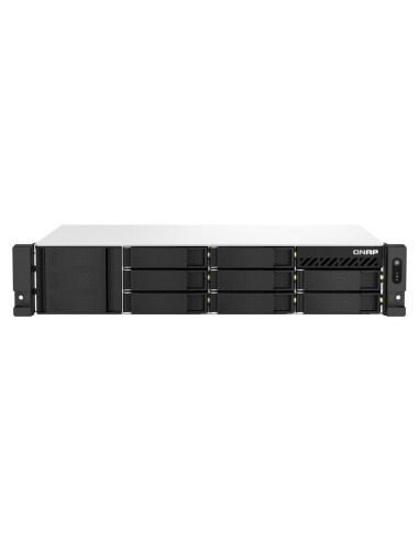 QNAP TS-864EU-8G server NAS e di archiviazione Armadio (2U) Collegamento ethernet LAN Nero