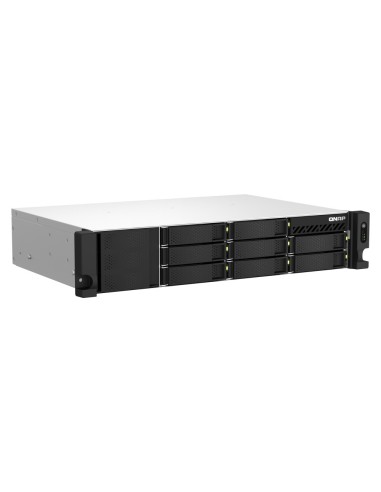 QNAP TS-864EU-8G server NAS e di archiviazione Armadio (2U) Collegamento ethernet LAN Nero