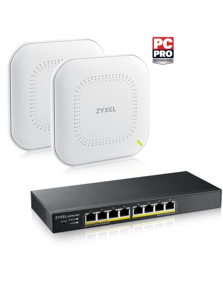 Zyxel GS1915-8EP Gestito L2 Gigabit Ethernet (10 100 1000) Supporto Power over Ethernet (PoE) Nero