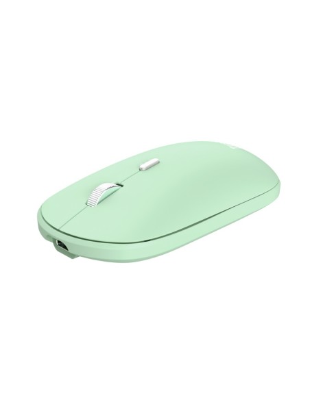 Trust Lyra tastiera Mouse incluso RF senza fili + Bluetooth QWERTY Italiano Verde