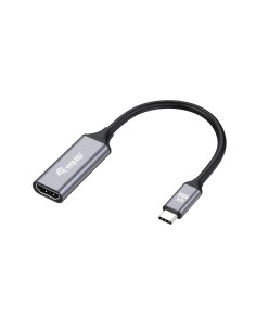 Equip 133491 cavo e adattatore video 0,15 m USB tipo-C HDMI Nero, Grigio