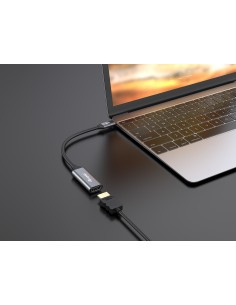 Equip 133491 cavo e adattatore video 0,15 m USB tipo-C HDMI Nero, Grigio 2