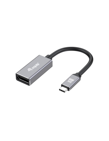 Equip 133493 cavo e adattatore video 0,15 m USB tipo-C DisplayPort Nero, Grigio