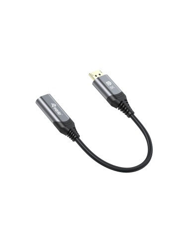 Equip 133446 cavo e adattatore video 0,15 m DisplayPort HDMI Nero, Grigio