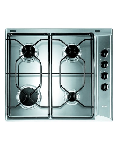 Indesit PAA 642 IX I WE1 Acciaio inossidabile Da incasso 58 cm Gas 4 Fornello(i)