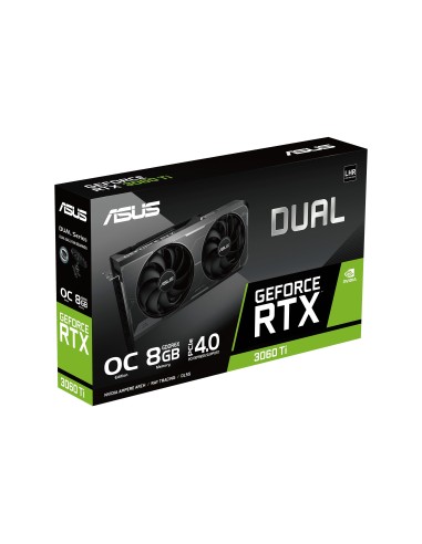 ASUS Dual -RTX3060TI-O8GD6X NVIDIA GeForce RTX 3060 Ti 8 GB GDDR6X