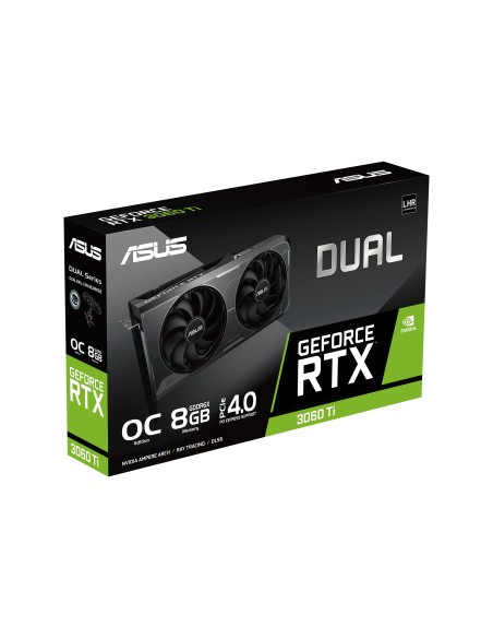 ASUS Dual -RTX3060TI-O8GD6X NVIDIA GeForce RTX 3060 Ti 8 GB GDDR6X