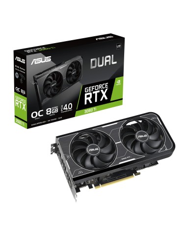ASUS Dual -RTX3060TI-O8GD6X NVIDIA GeForce RTX 3060 Ti 8 GB GDDR6X