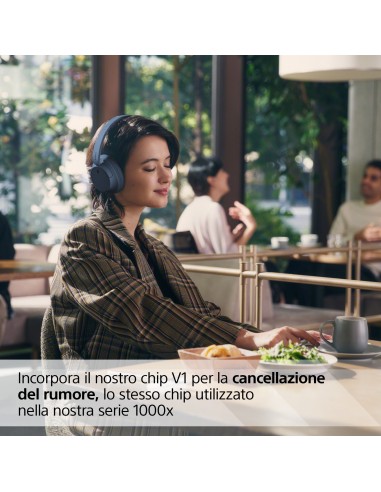 Sony WH-CH720 Auricolare Con cavo e senza cavo A Padiglione Musica e Chiamate USB tipo-C Bluetooth Blu