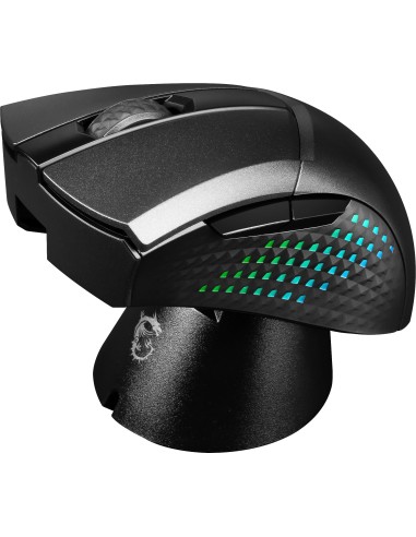 MSI CLUTCH GM51 LIGHTWEIGHT WIRELESS mouse Mano destra RF Wireless Ottico 26000 DPI