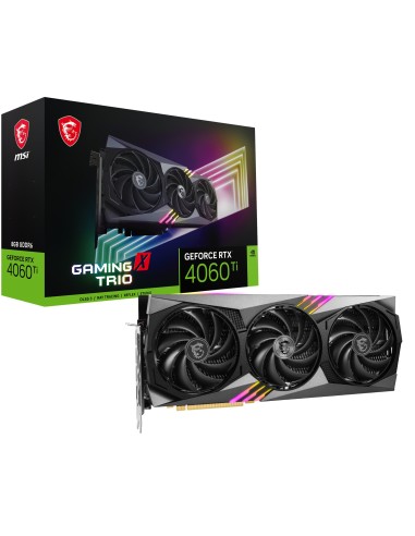 MSI GeForce RTX 4060 Ti GAMING X TRIO 8G NVIDIA 8 GB GDDR6