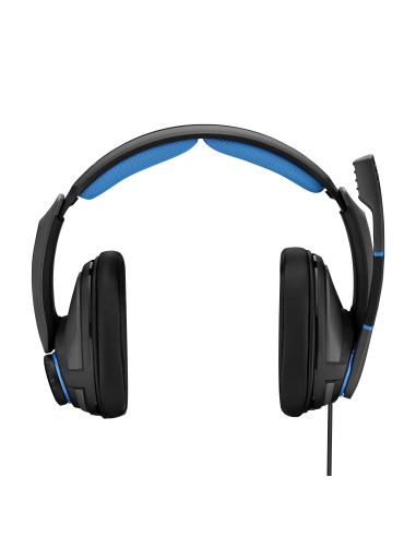 EPOS | SENNHEISER GSP 300 Auricolare Cablato A Padiglione Giocare Nero, Blu