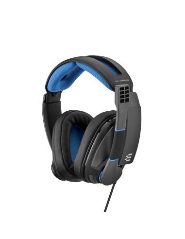 EPOS | SENNHEISER GSP 300 Auricolare Cablato A Padiglione Giocare Nero, Blu