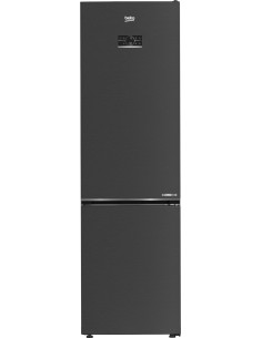 Beko B7RCNE407HXBR frigorifero con congelatore Libera installazione 355 L B Nero, Acciaio inossidabile