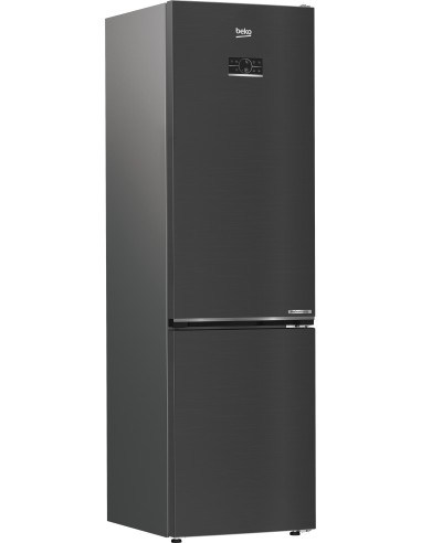 Beko B7RCNE407HXBR frigorifero con congelatore Libera installazione 355 L B Nero, Acciaio inossidabile