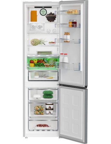 Beko B5RCNE405LXP frigorifero con congelatore Libera installazione 355 L D Acciaio inossidabile