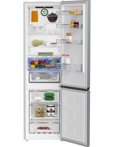 Beko B5RCNE405LXP frigorifero con congelatore Libera installazione 355 L D Acciaio inossidabile