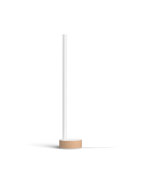 Philips Hue White and Color ambiance Gradient Signe Lampada Smart Tavolo Effetto Legno