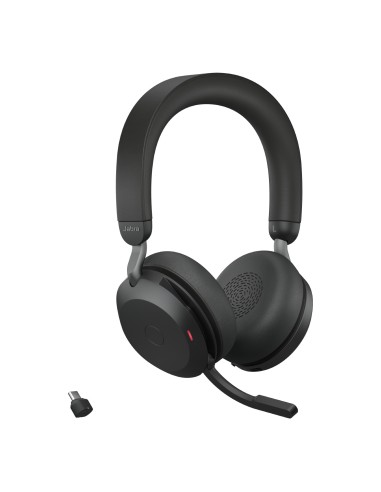 Jabra 27599-989-889 cuffia e auricolare Con cavo e senza cavo A Padiglione Musica e Chiamate USB tipo-C Bluetooth Base di