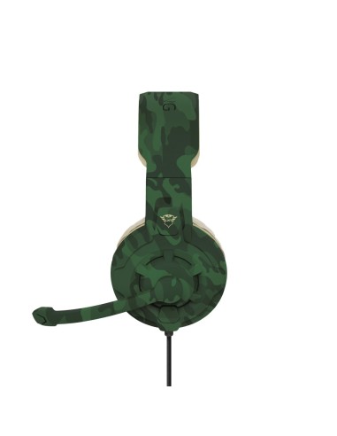 Trust GXT 411C Radius Auricolare Cablato A Padiglione Giocare Beige, Nero, Verde