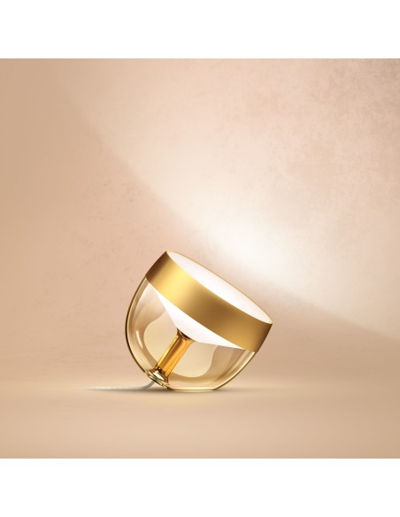 Philips Hue White and Color ambiance IRIS Lampada Smart da Tavolo Oro