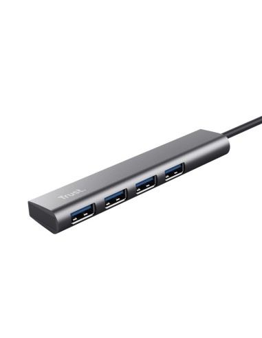 Trust Halyx USB 3.2 Gen 1 (3.1 Gen 1) Type-A 5 Mbit s Nero, Grigio