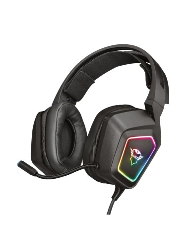 Trust GXT 450 Blizz RGB 7.1 Surround Auricolare Cablato A Padiglione Giocare USB tipo A Nero
