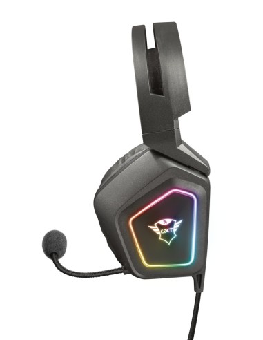 Trust GXT 450 Blizz RGB 7.1 Surround Auricolare Cablato A Padiglione Giocare USB tipo A Nero