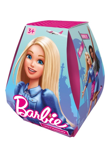Barbie Uovissimo, include 1 Malibu e tanti accessori per essere una pop-star, 1 microfono, 1 bracciale pop-it, stickers