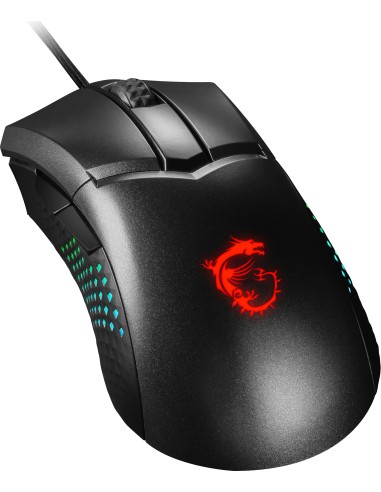 MSI CLUTCH GM51 LIGHTWEIGHT mouse Mano destra USB tipo A Ottico 26000 DPI