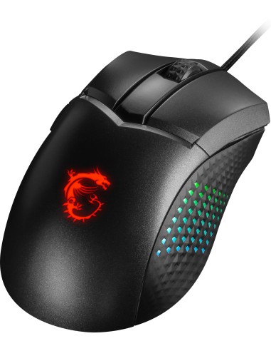 MSI CLUTCH GM51 LIGHTWEIGHT mouse Mano destra USB tipo A Ottico 26000 DPI