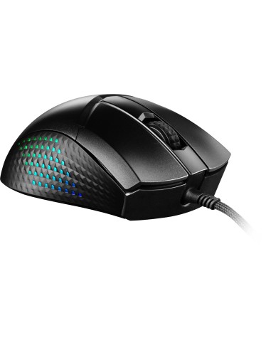 MSI CLUTCH GM51 LIGHTWEIGHT mouse Mano destra USB tipo A Ottico 26000 DPI